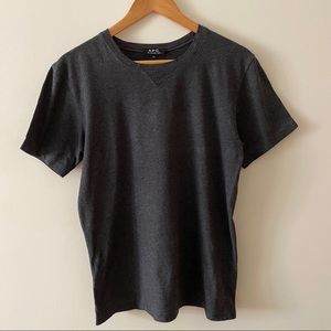 SOLD: A.P.C. College Crewneck T-Shirt